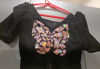 Picture of Velvet dress with butterfly design