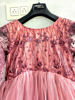 Picture of Elegant Net gown in Pink & Wine _ full sleeves