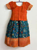 Picture of Kalamkari lehenga with maggam work blouse 4-5y
