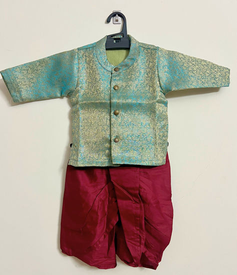 Picture of Ethinic Kurta and Pyjama Set For 6-9M
