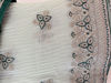 Picture of Pastel Green Crush Saree with Embroidery