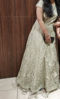 Picture of Pastel Green Party wear long frock
