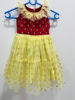 Picture of Yellow Netted Frock For 2-4Y