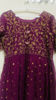Picture of Long wine colour frock