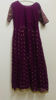 Picture of Long wine colour frock