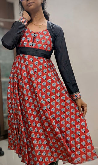 Picture of Block Print Anarkali