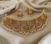 Picture of Lakshmi gutta pusala choker with jhumkis