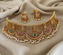 Picture of Lakshmi gutta pusala choker with jhumkis