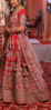 Picture of Regal Red Bridal embroidery Lehenga