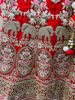Picture of Regal Red Bridal embroidery Lehenga