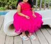 Picture of Pink rose netted Frock For 2-4Y