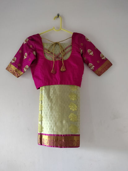 Picture of Semi kanchi pattu saree