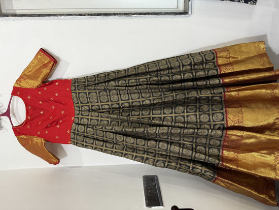 Picture of Black and Red Long Frock