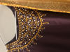 Picture of Brown hand work Kurti with bhandhini duppata