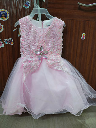 Picture of Baby party wear Frock For 1Y