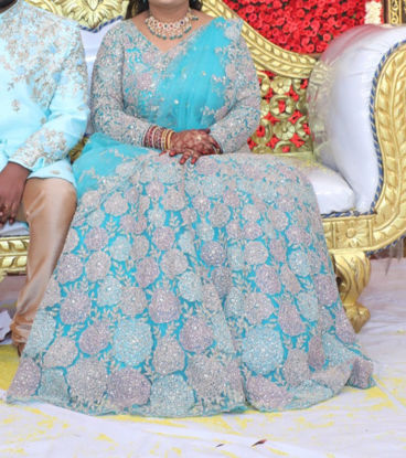 Picture of Taruni's Reception lehenga