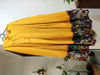 Picture of Yellow and maroon lehenga