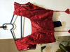 Picture of Yellow and maroon lehenga