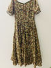 Picture of Kalamkari printed cambric Anarkali with organza dupatta from Vastrasuka