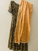 Picture of Kalamkari printed cambric Anarkali with organza dupatta from Vastrasuka