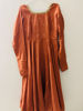 Picture of Rust orange kalamkari Anarkali