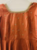 Picture of Rust orange kalamkari Anarkali