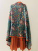 Picture of Rust orange kalamkari Anarkali