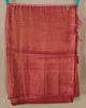 Picture of Peacock border semi pattu saree with blouse and peacock blue soft cotton saree with blouse