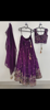 Picture of Purple Embroidered Lehanga Set