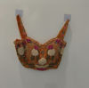 Picture of Orange Crepe Crush Lehanga Set