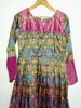 Picture of Ikkat print long Frock without Dupatta