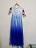 Picture of Netted long frock with applique work