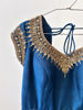 Picture of Royal blue and gold Anarkali