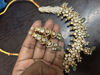 Picture of Real mossonaite necklace with earrings