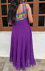 Picture of Purple Embroidered Gown