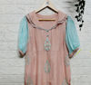 Picture of Mul Chanderi Kurti With embroidery
