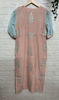 Picture of Mul Chanderi Kurti With embroidery