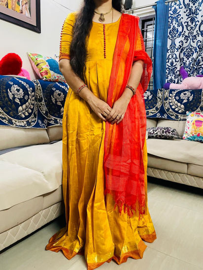 Picture of Pattu long Frock