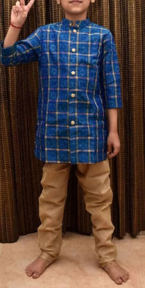 Picture of Bandhani Kurta and pyjama For 8Y