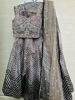 Picture of Green and silver designer lehenga