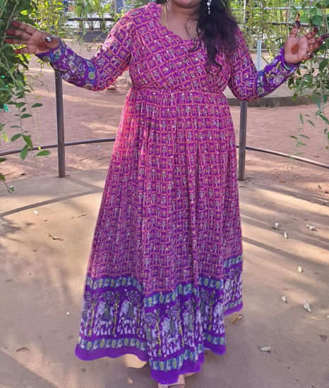 Picture of Colorful Traditional Long Dress