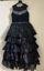 Picture of Stunning Black Layered Frock For 12-15Y