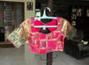 Picture of Vibrant Pink & Bottle Green Printed Lehenga Set