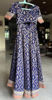 Picture of Elegant Navy Blue georgette lehenga with cream dupatta