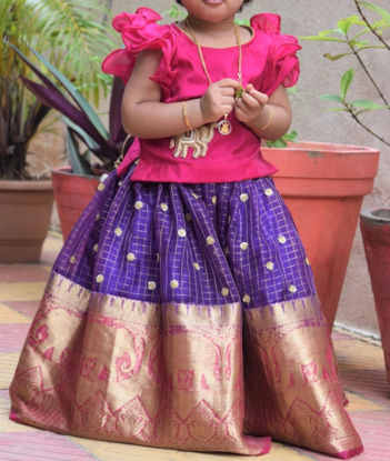 Picture of Organza lehanga For 4Y