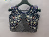 Picture of Lehenga with attached dupatta with long shrug