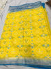 Picture of Banaras saree with 2 blouses
