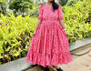 Picture of Muslin silk floral longfrock