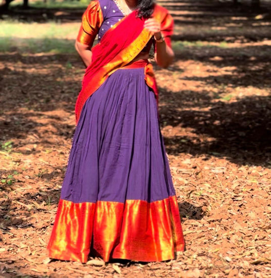 Picture of Myriti Designer label Narayanpet Lehanga