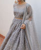 Picture of Grey Mirror Work Lehenga